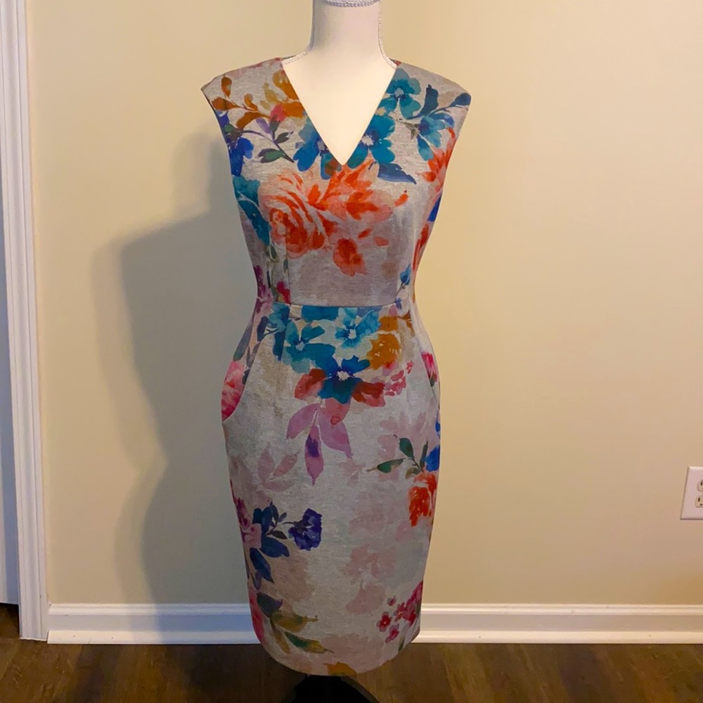 Calvin Klein fitted dress size 4